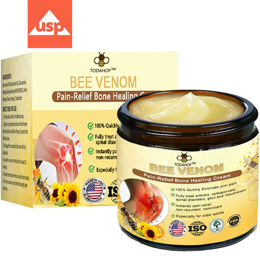 ✅Official Store 633：TODAHOF® Bee-Venom Pain-Relief Bone Healing Cream👨‍⚕️American Academy of Orthopaedic surgeons(AAOS) Recommend