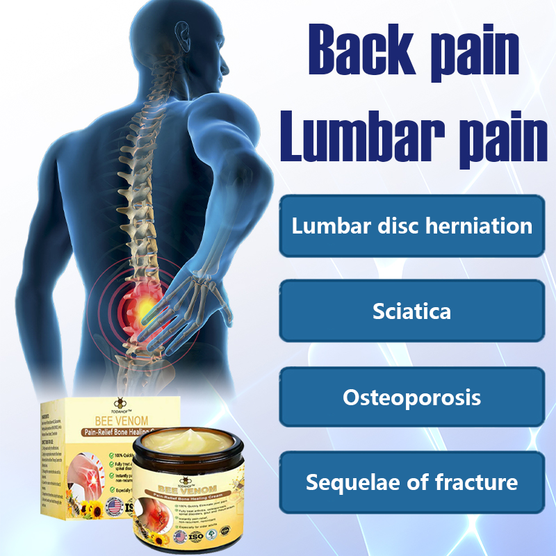 ✅Official Store 633：TODAHOF® Bee-Venom Pain-Relief Bone Healing Cream👨‍⚕️American Academy of Orthopaedic surgeons(AAOS) Recommend